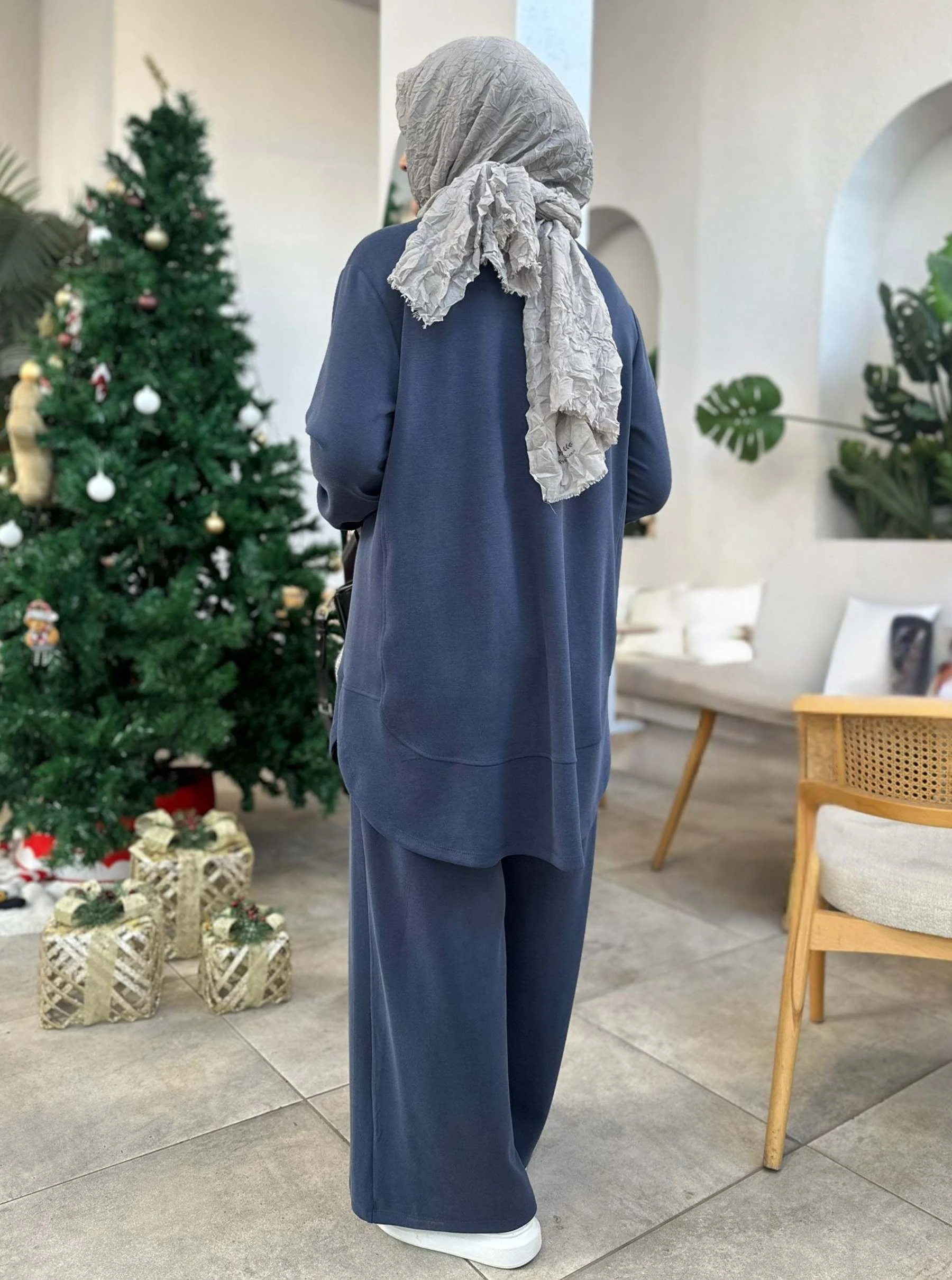 OYSHO BASİC TAKIM LACİVERT