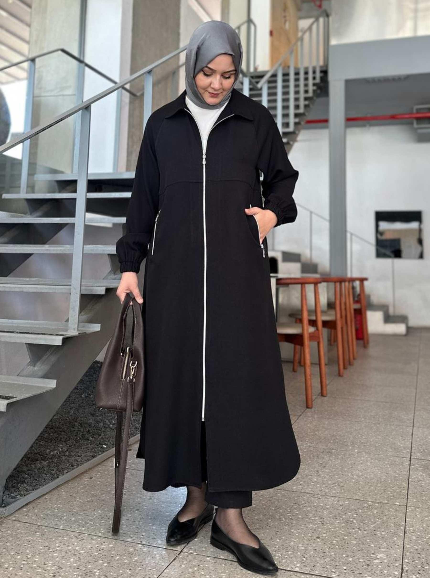FLAM KETEN KAP SİYAH