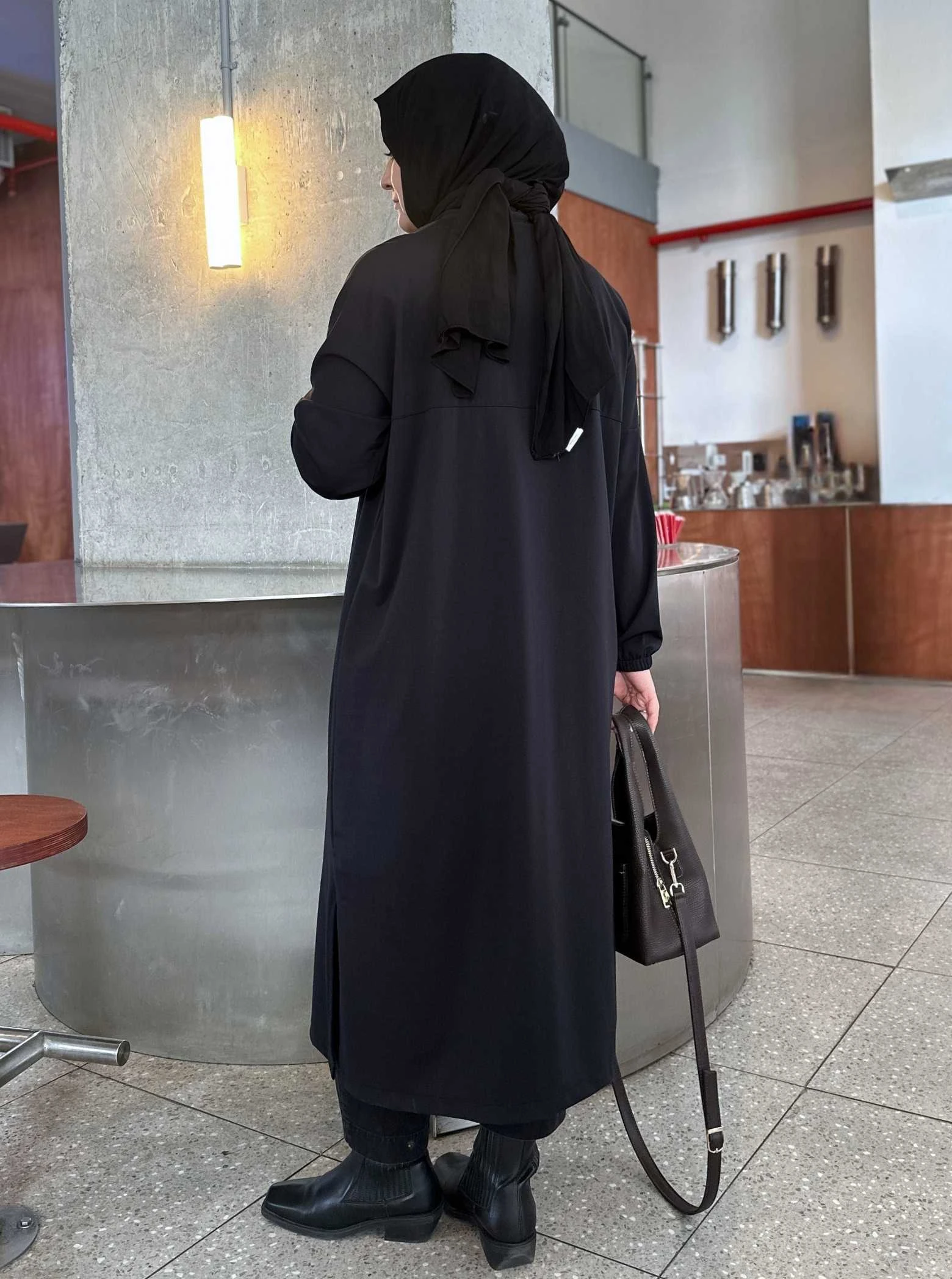 DÜZ UZUN OYSHO TUNİK LACİVERT