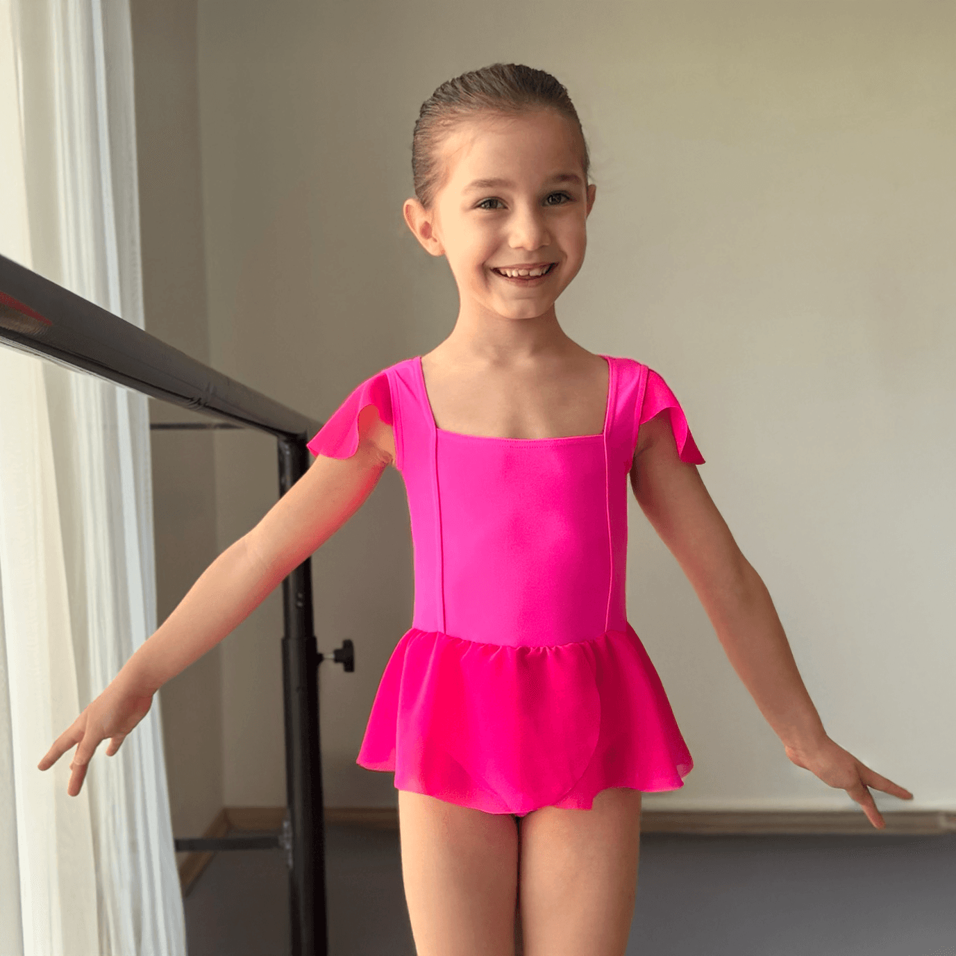 Petite Classe - Etekli Bale Mayosu - Fosfor Pembe