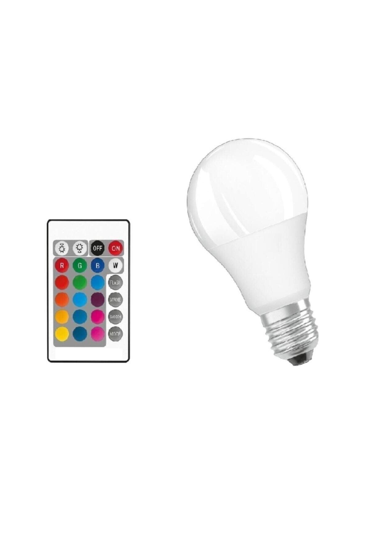 9w E27 Rgb Uzaktan Kumandalı Led Ampul