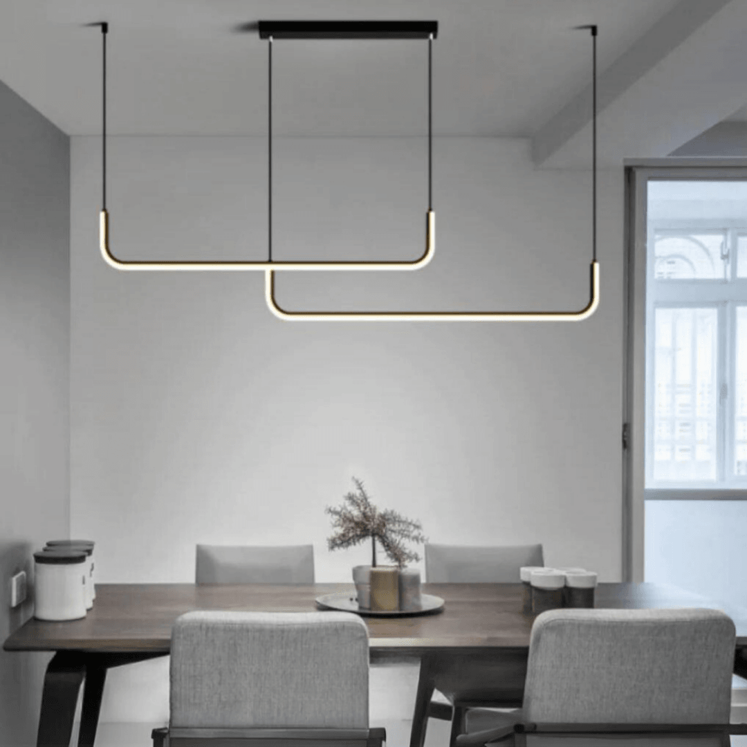 Luna Modern Sarkıt Led Avize Mutfak Salon Oda Ledli Avize