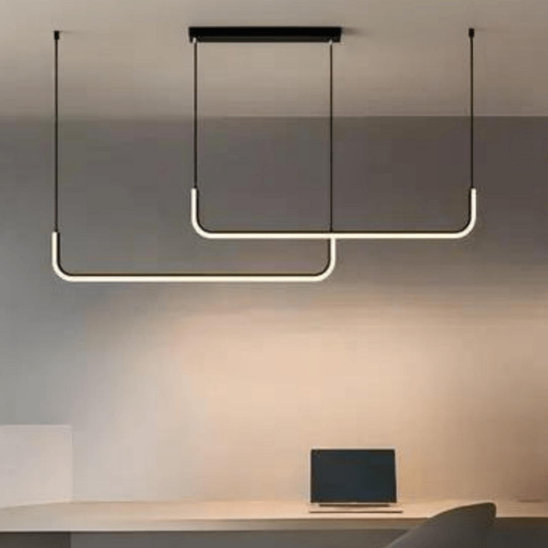 Luna Modern Sarkıt Led Avize Mutfak Salon Oda Ledli Avize