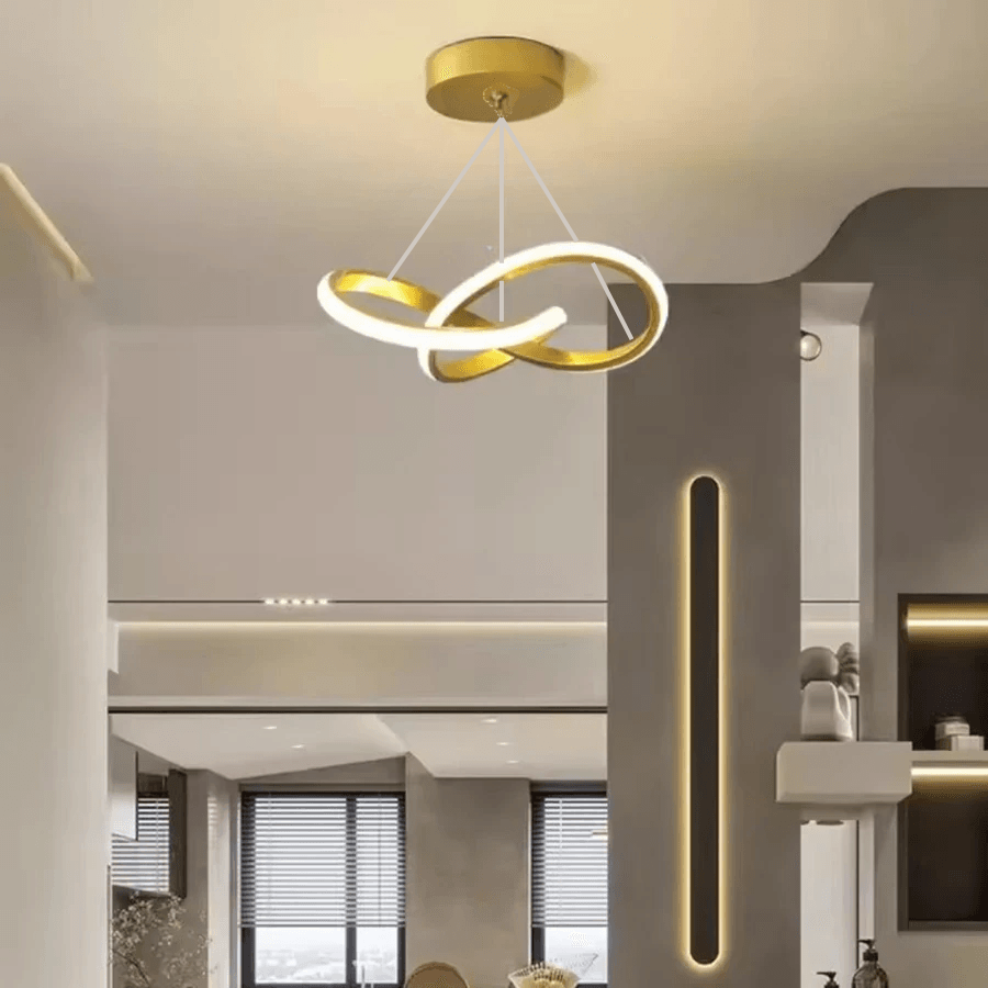Aura Eskitme Ultra Power Beyaz Ledli Avize Sarkıt Tekli Avize