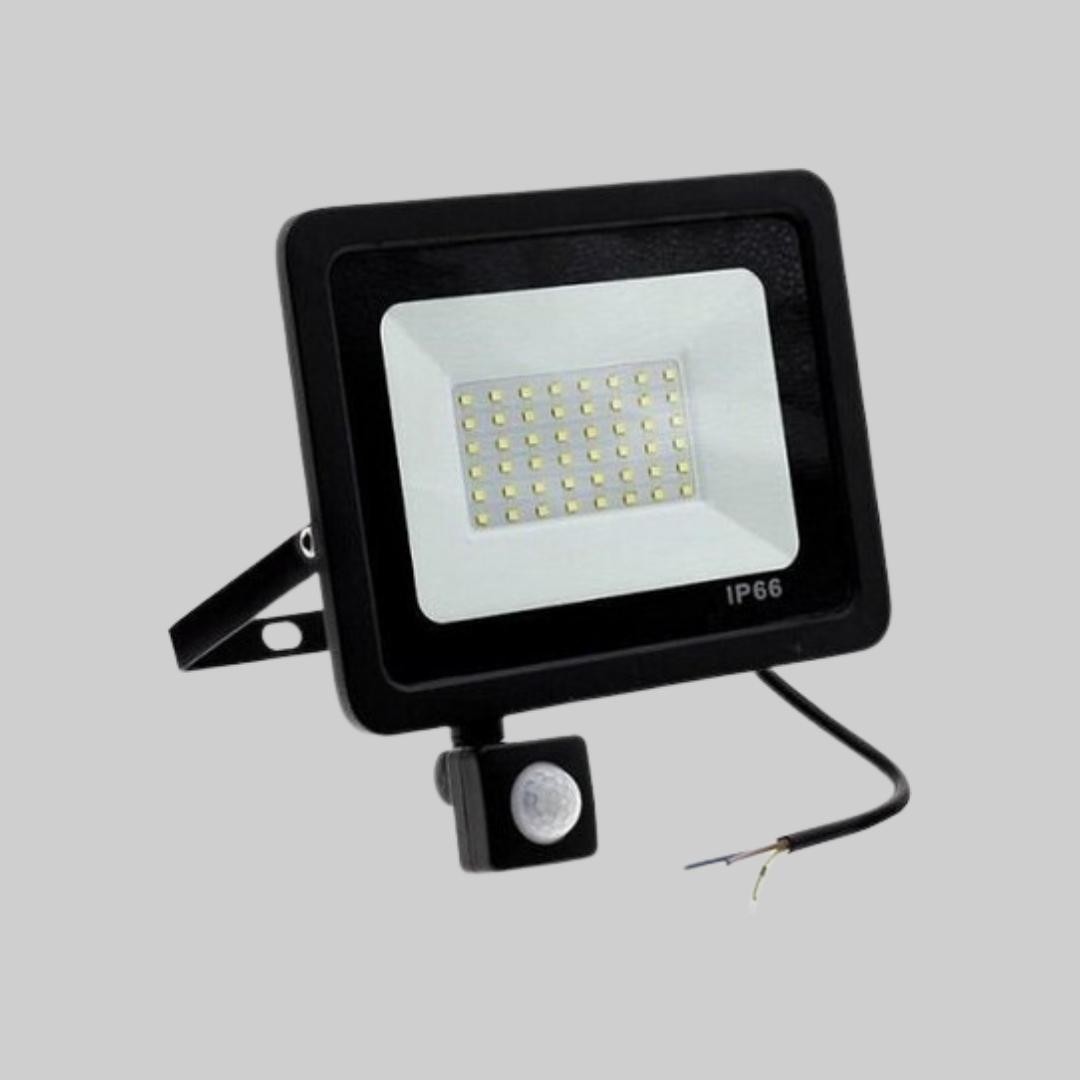 YCL Led Projektör Sensörlü 30W 6500K Beyaz Işık | YÜCEL-ALS2030 B