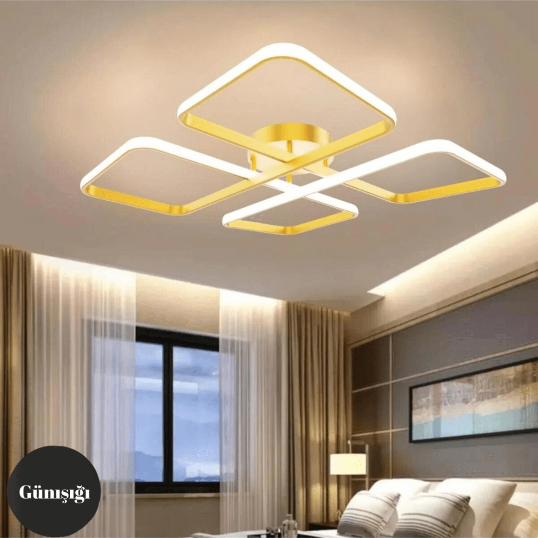Novem Eskitme Plafonyer Ultra Süper Günışığı Ledli Avize