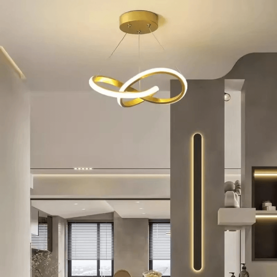 Aura Eskitme Ultra Power Beyaz Ledli Avize Sarkıt Tekli Avize