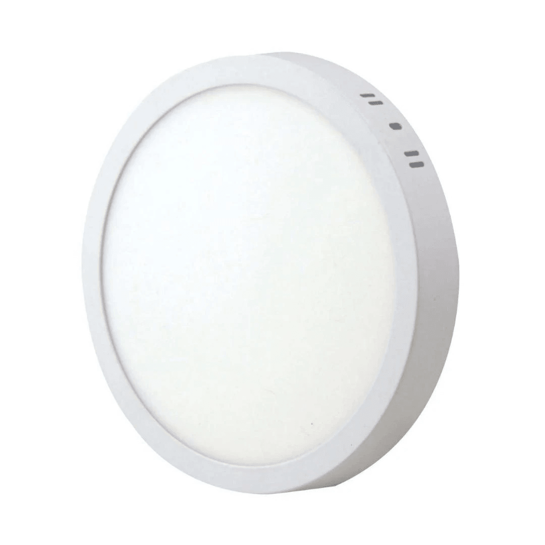 YCL 24W Led Panel Yuvarlak Sıva Üstü 4000K Ilık Beyaz Işık EKO | YÜCEL-ASM1024 S
