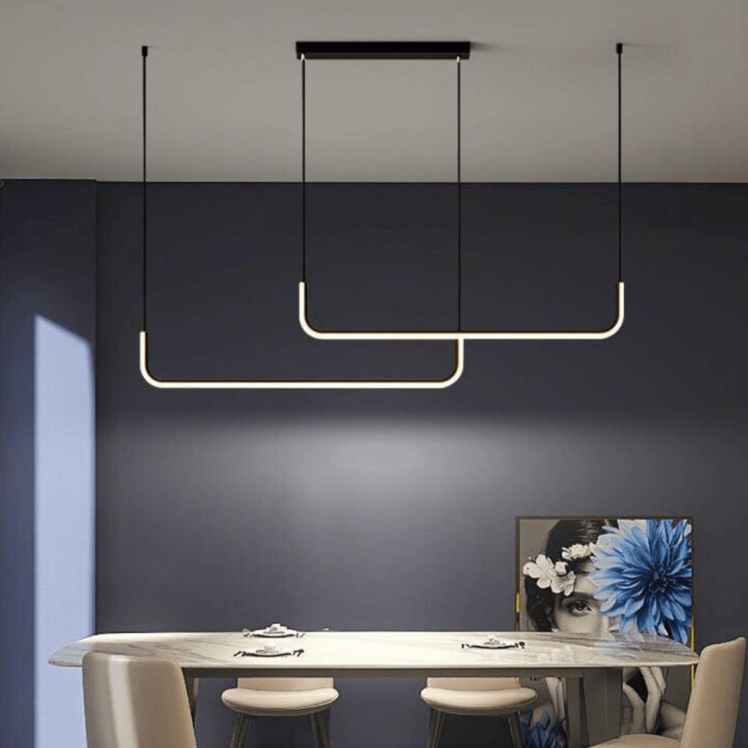 Luna Modern Sarkıt Led Avize Mutfak Salon Oda Ledli Avize