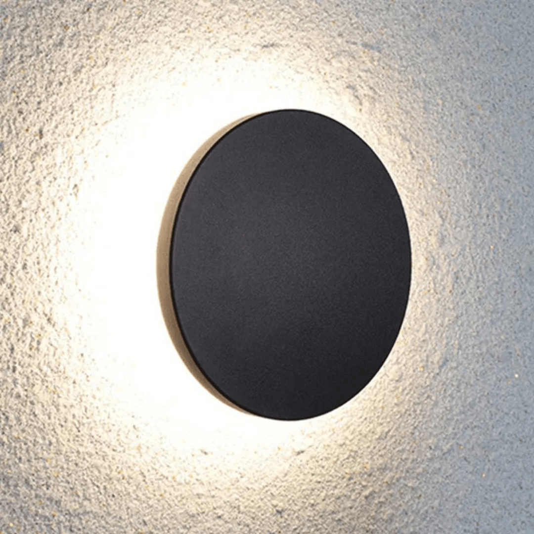 Moons 18W 3 Renk Ledli Siyah Duvar Apliği 