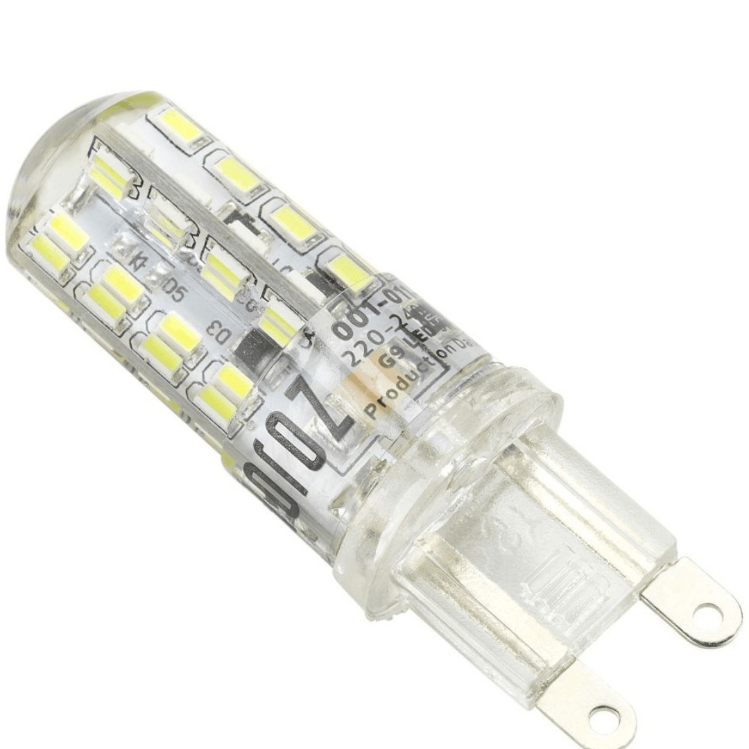 5W Mega Led Ampul Beyaz Işık 6400K G9 Duylu