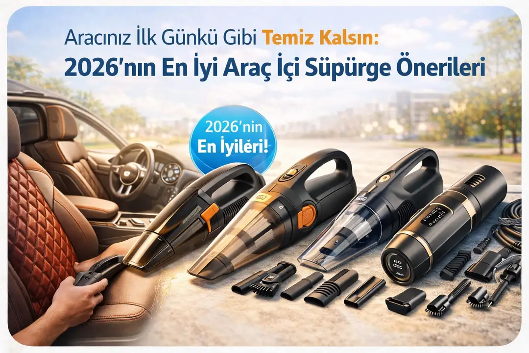 En iyi araç süpürge modelleri