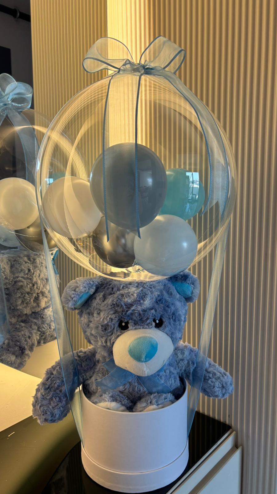 Mavi Ayıcık Balon Kutusu