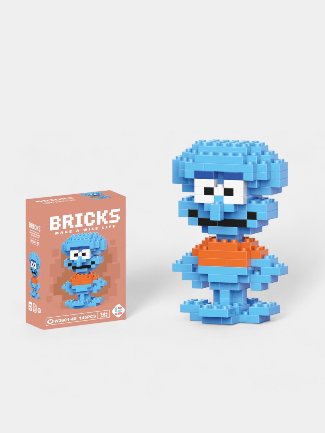  Kitty Brick Squidward Mini Brick