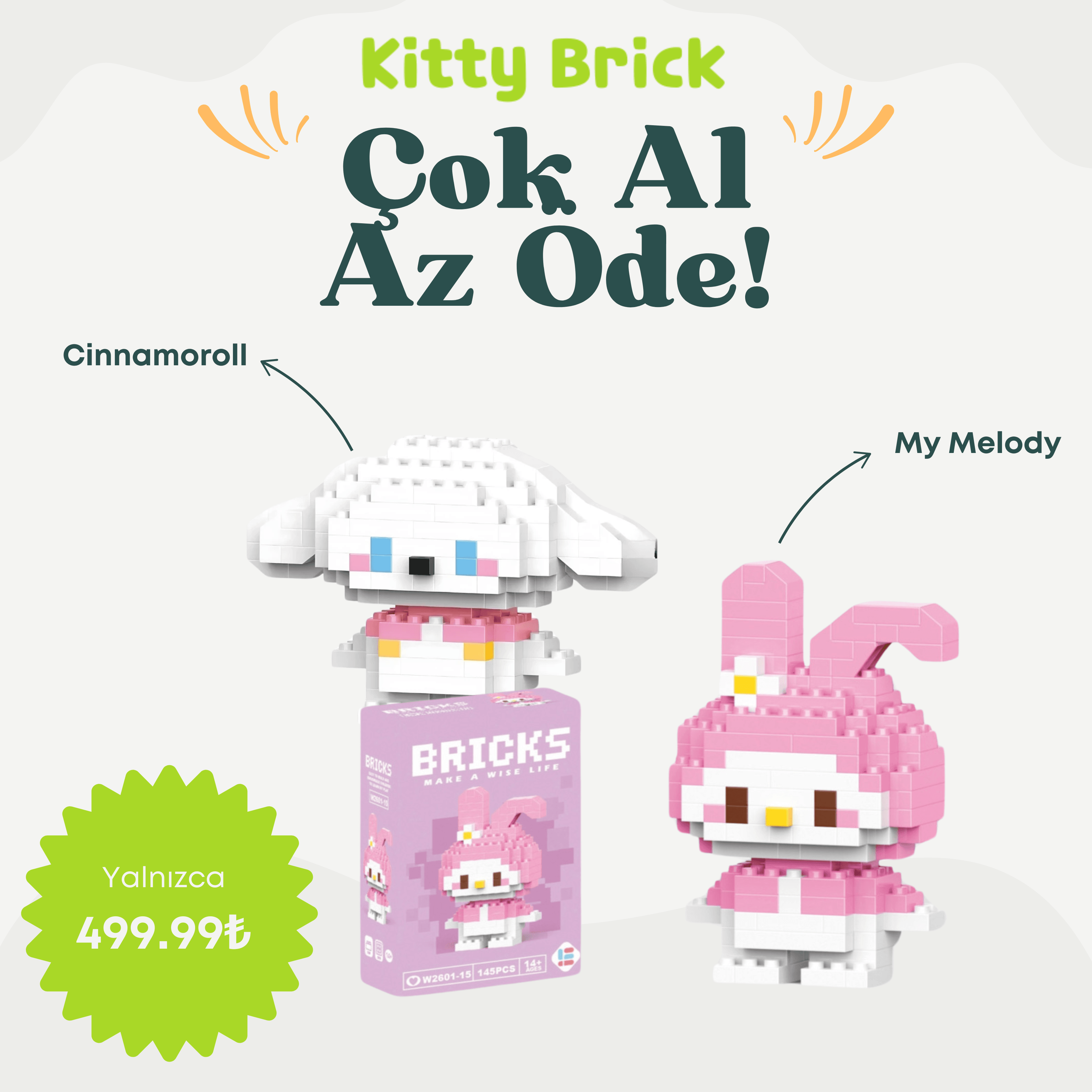En İyi Arkadaşlar Serisi My Melody ve Cinnamoroll