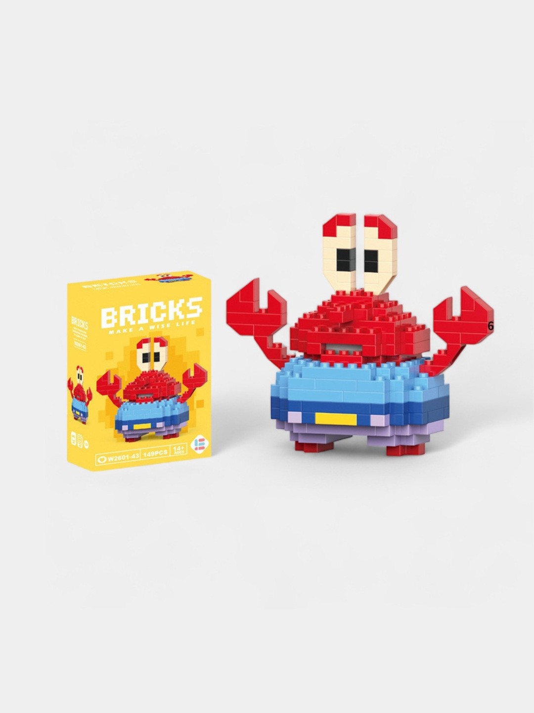 Kitty Brick Mr. Krebs Mini Brick