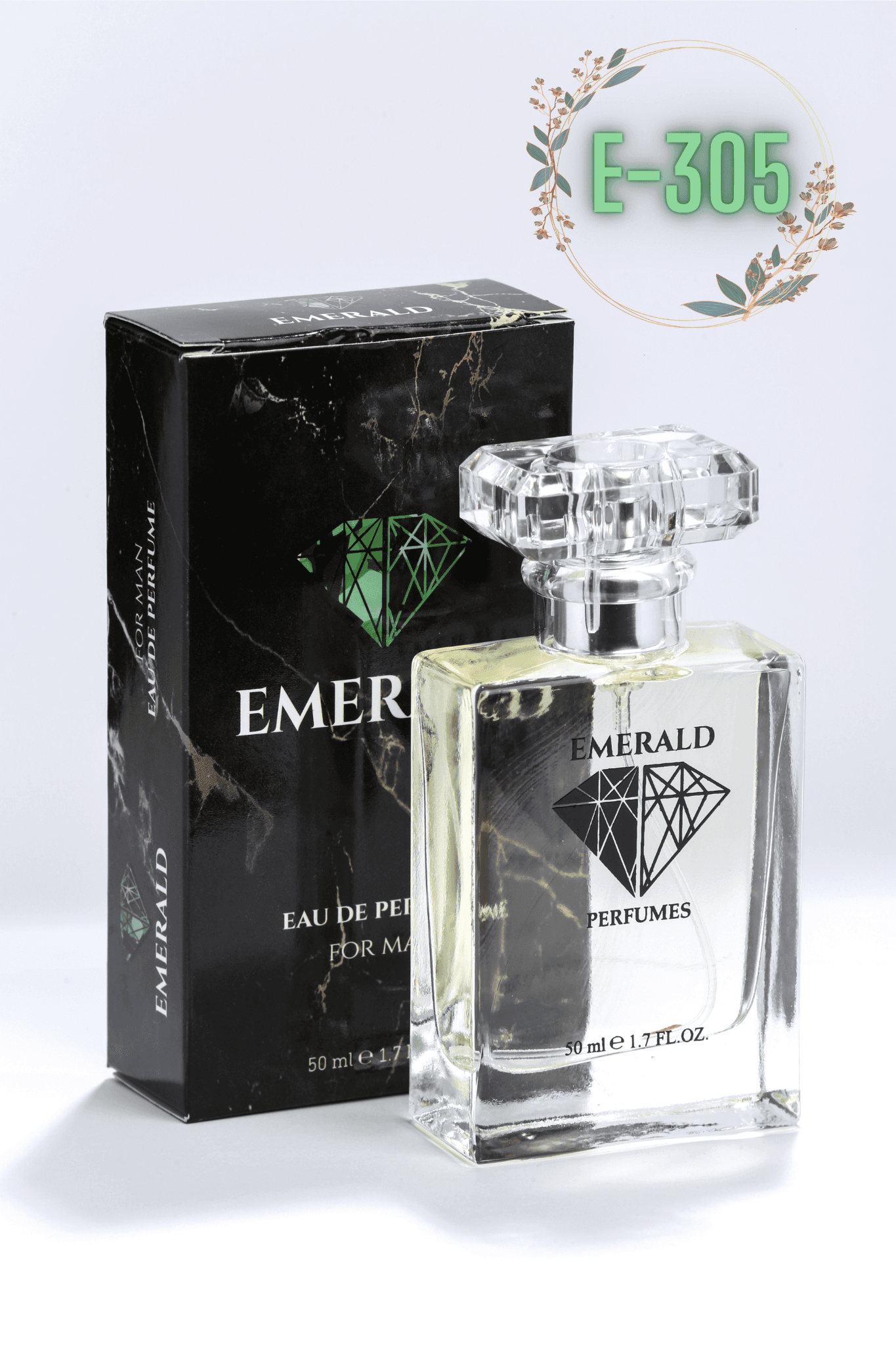 Mr.Emerald 305 Fresh 50 Ml Edp Erkek Parfümü Eau De Perfume 