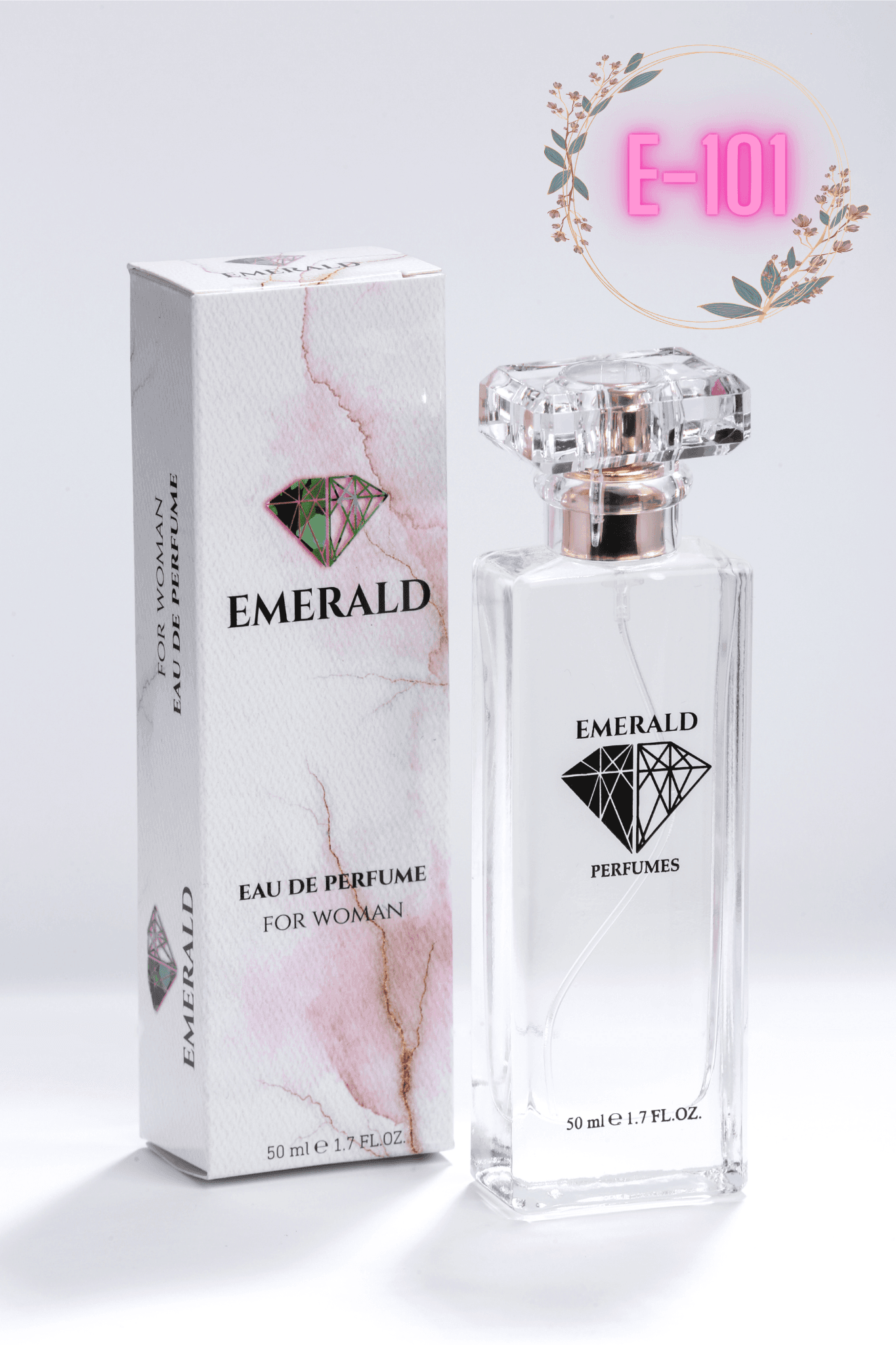 Mr.Emerald 101 Floral 50 Ml Edp Kadın Parfümü Eau De Perfume 