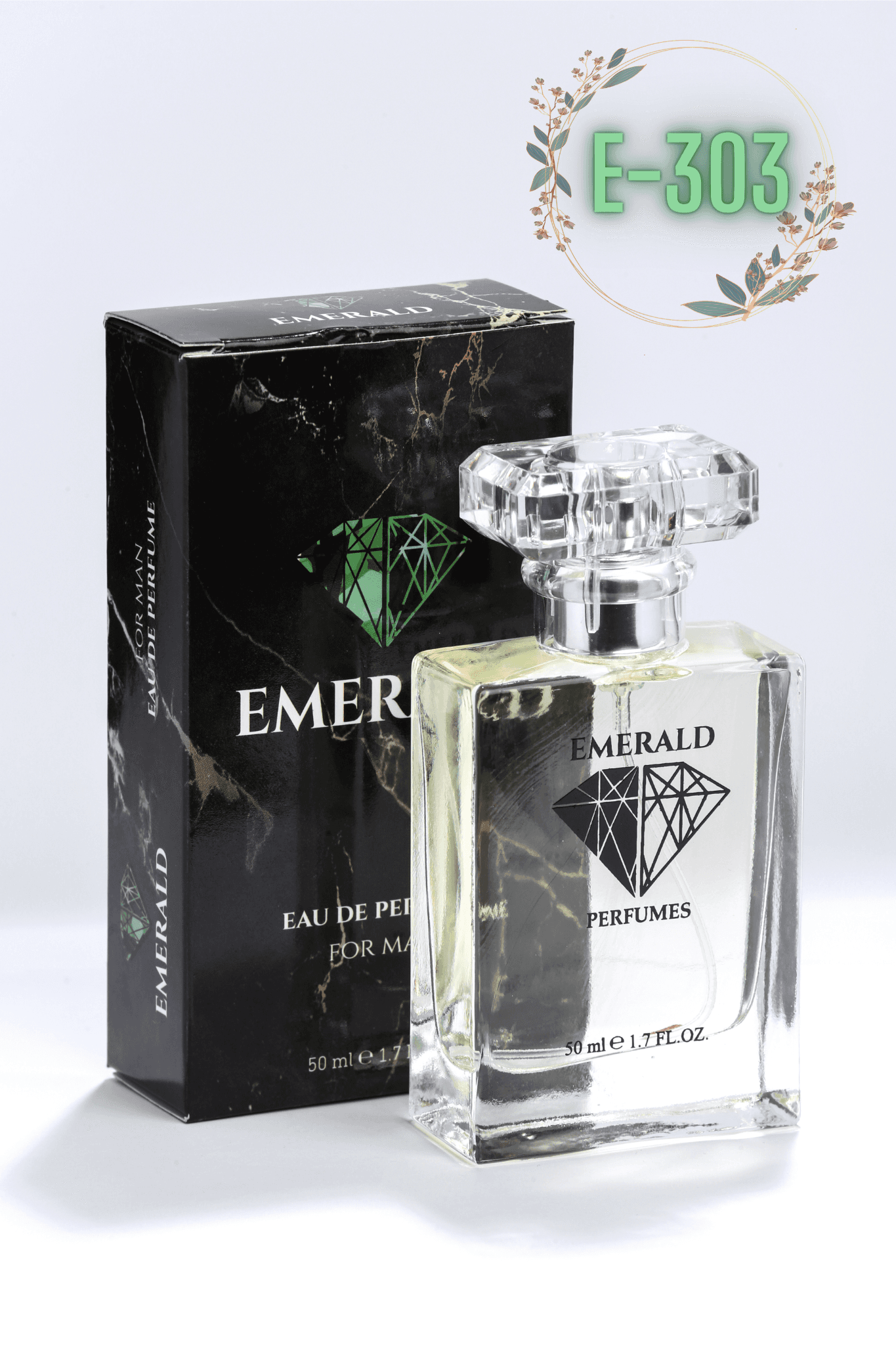 Mr.Emerald 303 Woody 50 Ml Edp Erkek Parfümü Eau De Perfume 