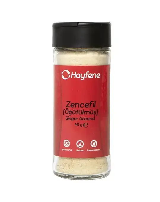 Zencefil Öğütülmüş 40 GR Hayfene