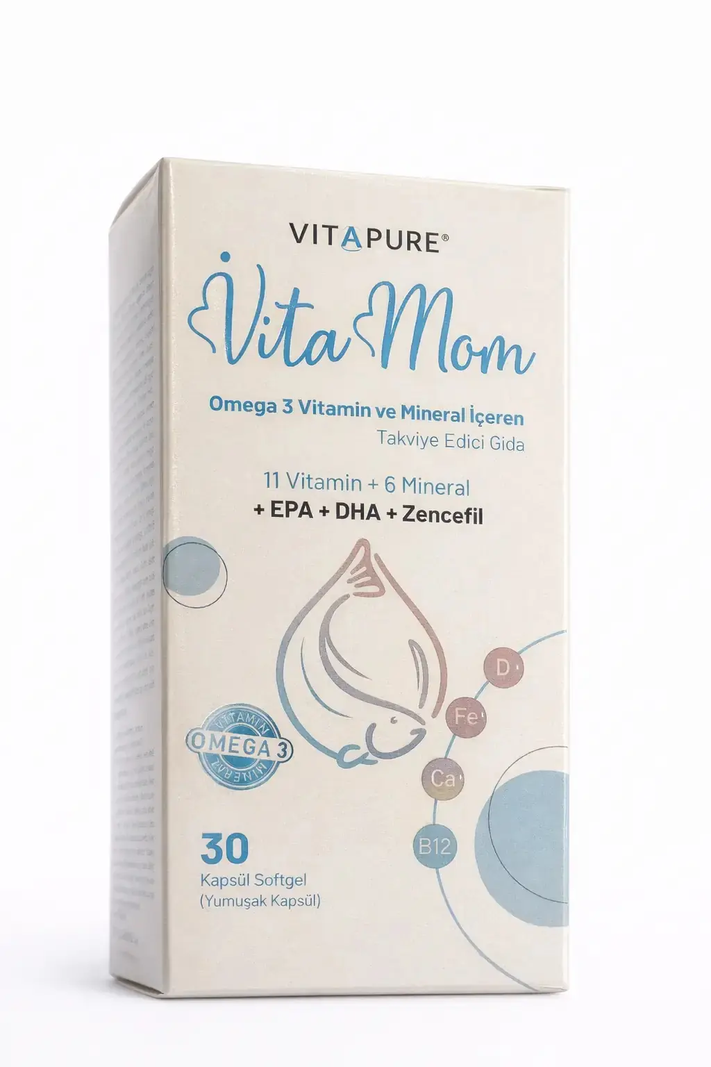 Vitamom 30 Softjel Kapsul