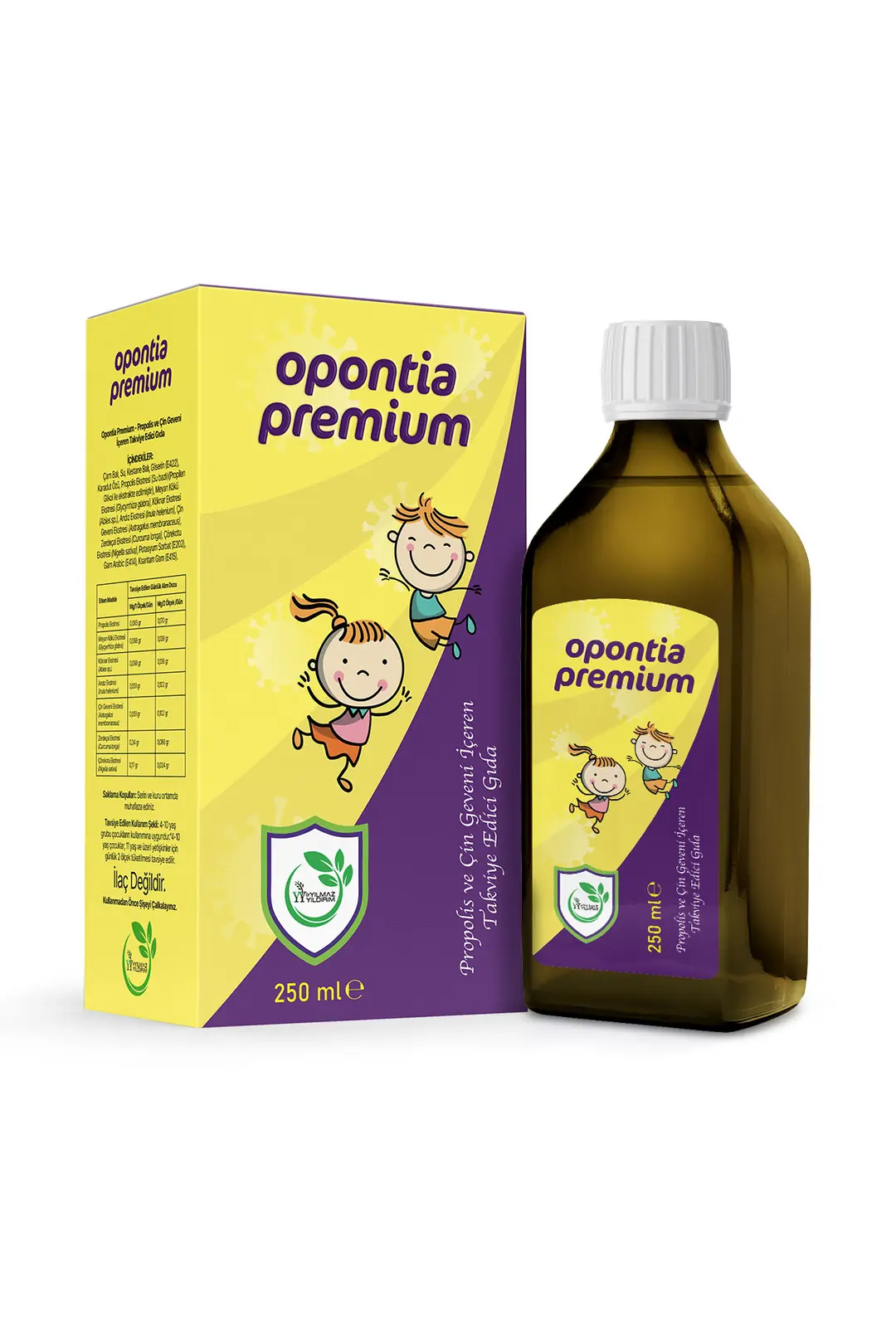 Opontıa - Şurup Premıum 250 ML
