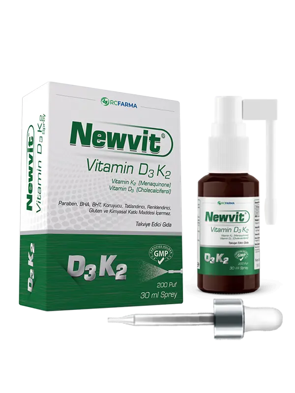 Newvit Vitamin D3 K2 Sprey 30 ML