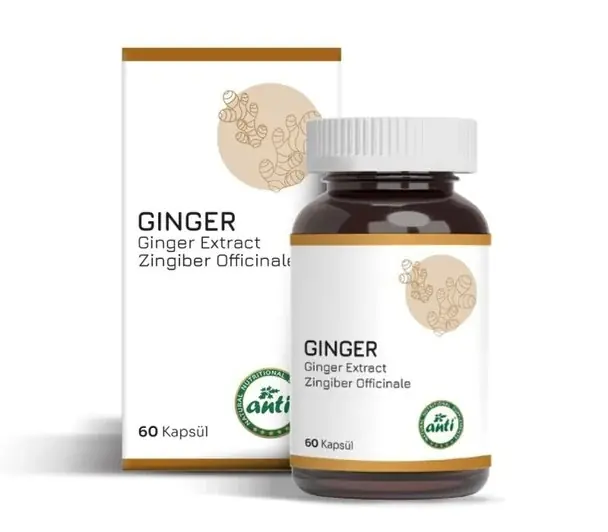 Ginger Zencefil 60 Kapsül
