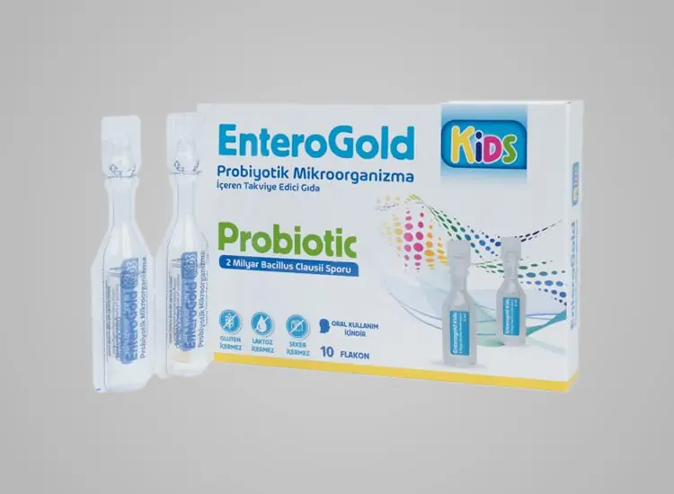 Df Enterogold Kıds Probiotic 10 Flakon