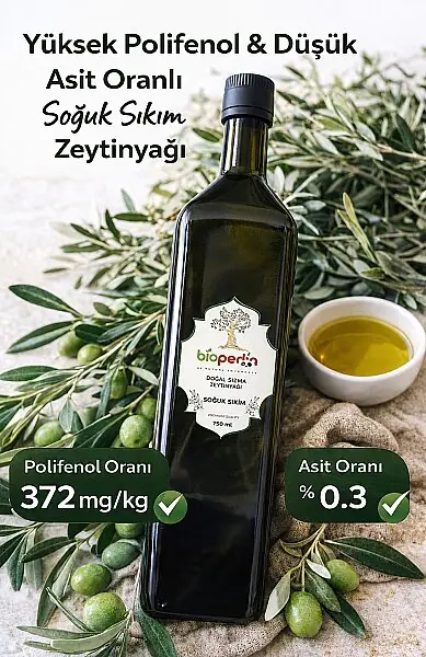 Biopedia Zeytinyağı Soğuk Sıkım 750 ML