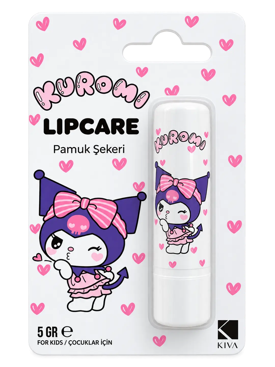 Lipcare Dudak Koruyucu Kuromi Pamuk Şekeri 5 GR