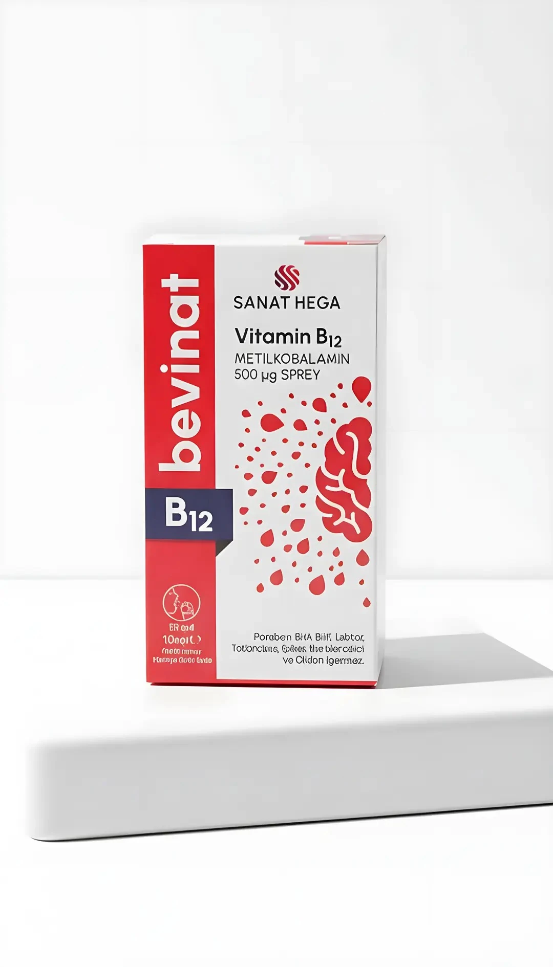 Bevinat B12 Vitamini 500 mcg Sprey 10 ml
