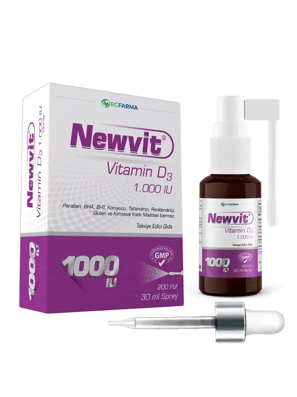 Newvit Vitamin D3 1000 IU Sprey 30 ML