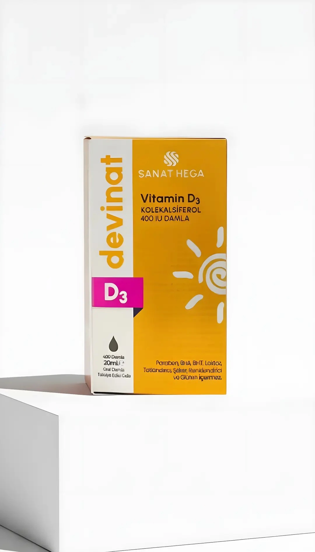 Sanat Hega Devinat D3 Vitamini 20 ml 