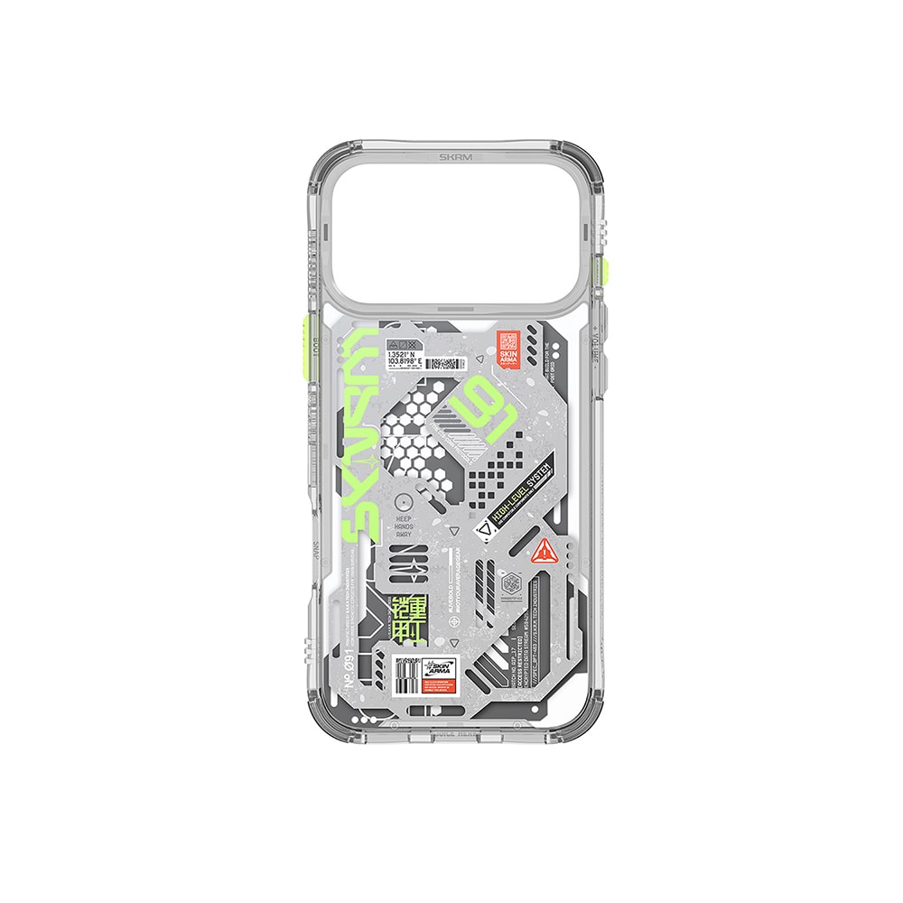 Apple iPhone 17 Pro Kılıf Desenli Airbag Tasarımlı Skinarma Spectra Kapak