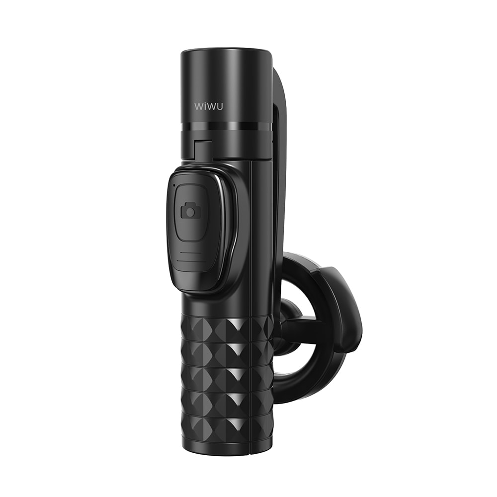 Wiwu Wi-SE014 Magnetik Özellikli 360 Derece Dönebilen Kumandalı Selfie Çubuğu ve Tripod image