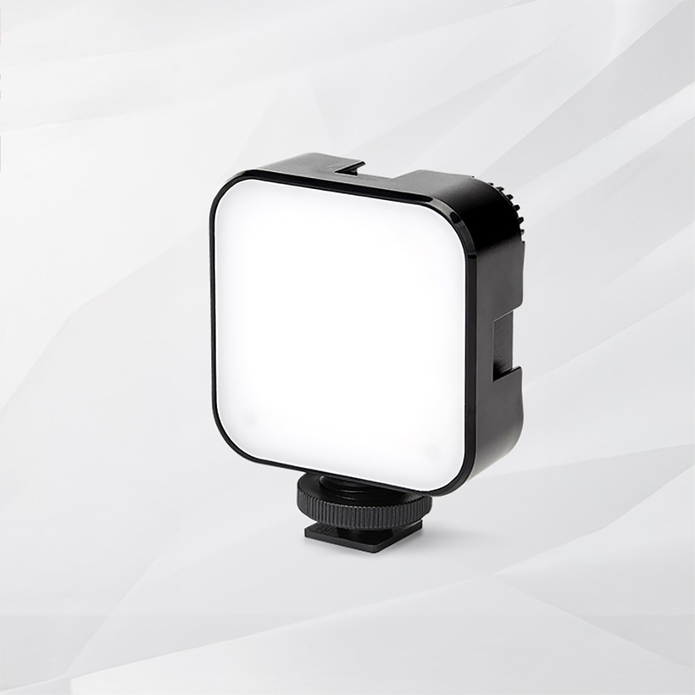 Jmary FM-48R Mini Fill Light Telefon-Kamera Üstü Pilli Aydınlatma Işığı