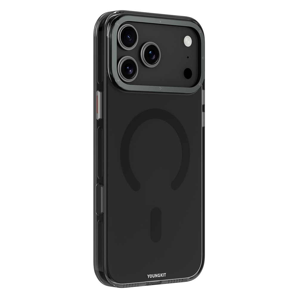 Apple iPhone 17 Pro Kılıf M-safe Şarj Özellikli Şeffaf Youngkit Crystal Shield Serisi Kapak