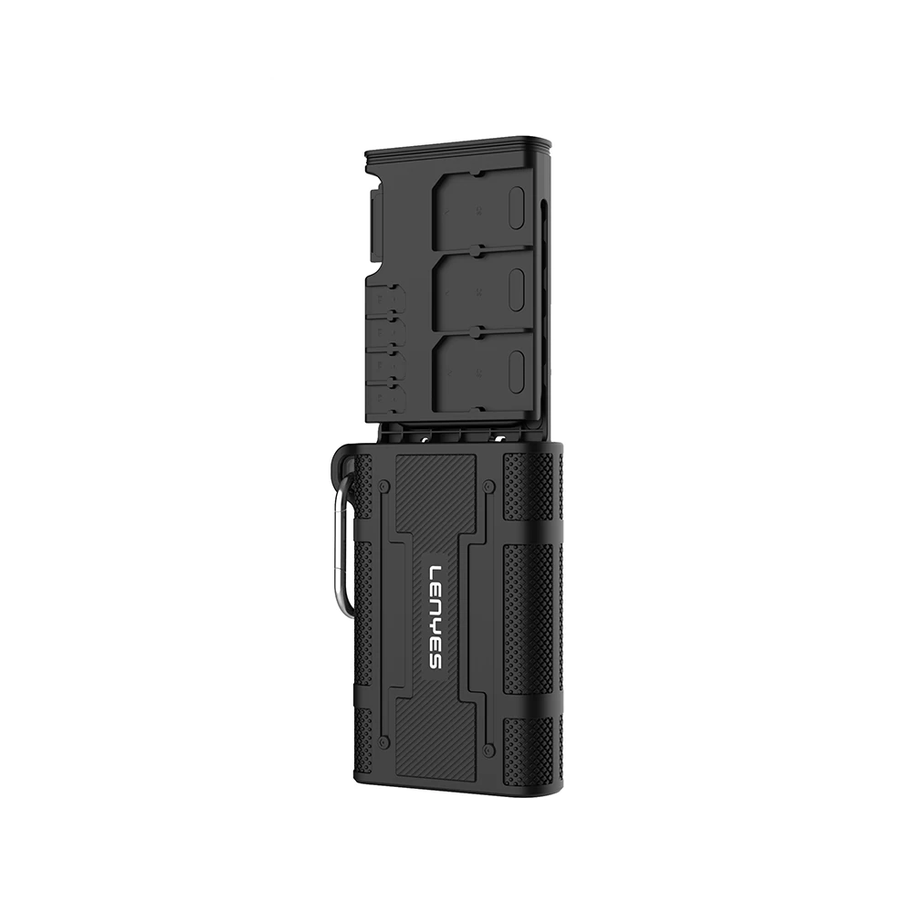 Lenyes LCR02 Type-C Kablolu Su Geçirmez Çoklu Kart Depolama ve Okuyucu Kutusu 10 Gbps image