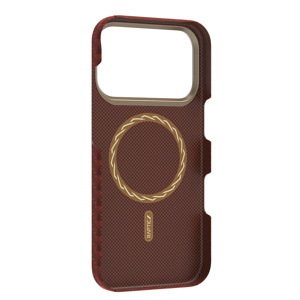 Apple iPhone 17 Pro Kılıf M-safe Şarj Özellikli Raptic Aramid Skin Origin Serisi Kapak