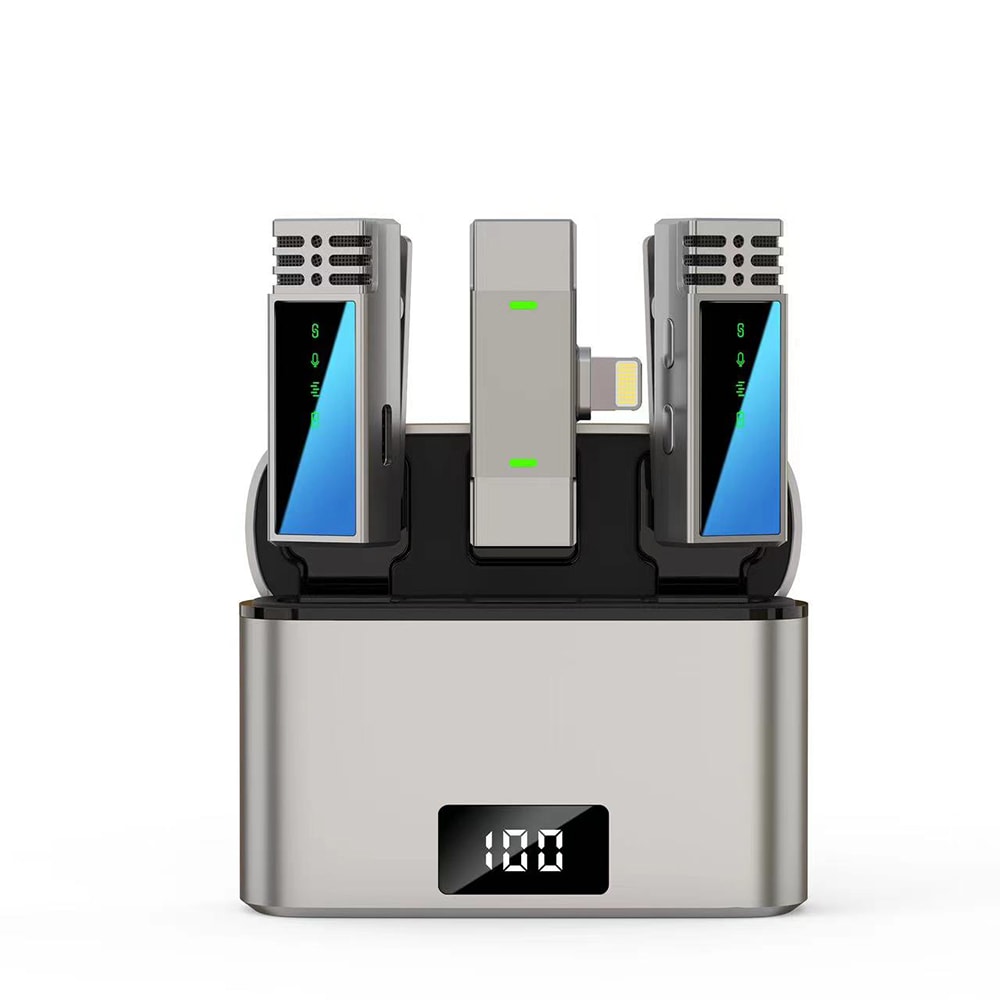 Jmary MW-15 Lightning Portlu Kablosuz Yaka Mikrofonu image