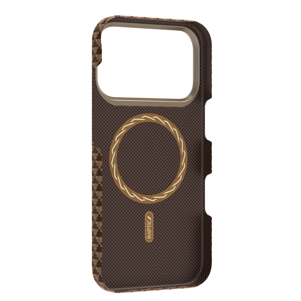 Apple iPhone 17 Pro Kılıf M-safe Şarj Özellikli Raptic Aramid Skin Origin Serisi Kapak