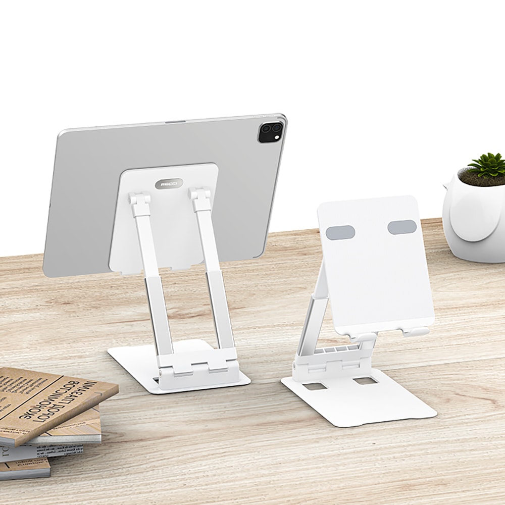 Recci RHO-M08 Ayarlanabilir Katlanabilir 90 Derece Dönebilen Telefon ve Tablet Standı