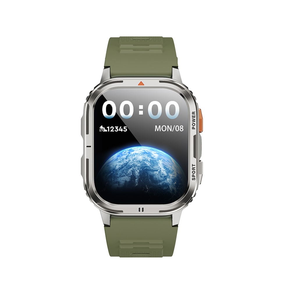 Wiwu SW05 Smart Watch İOS ve Android Uyumlu TFT Ekranlı IP68 Sertifikalı Akıllı Saat