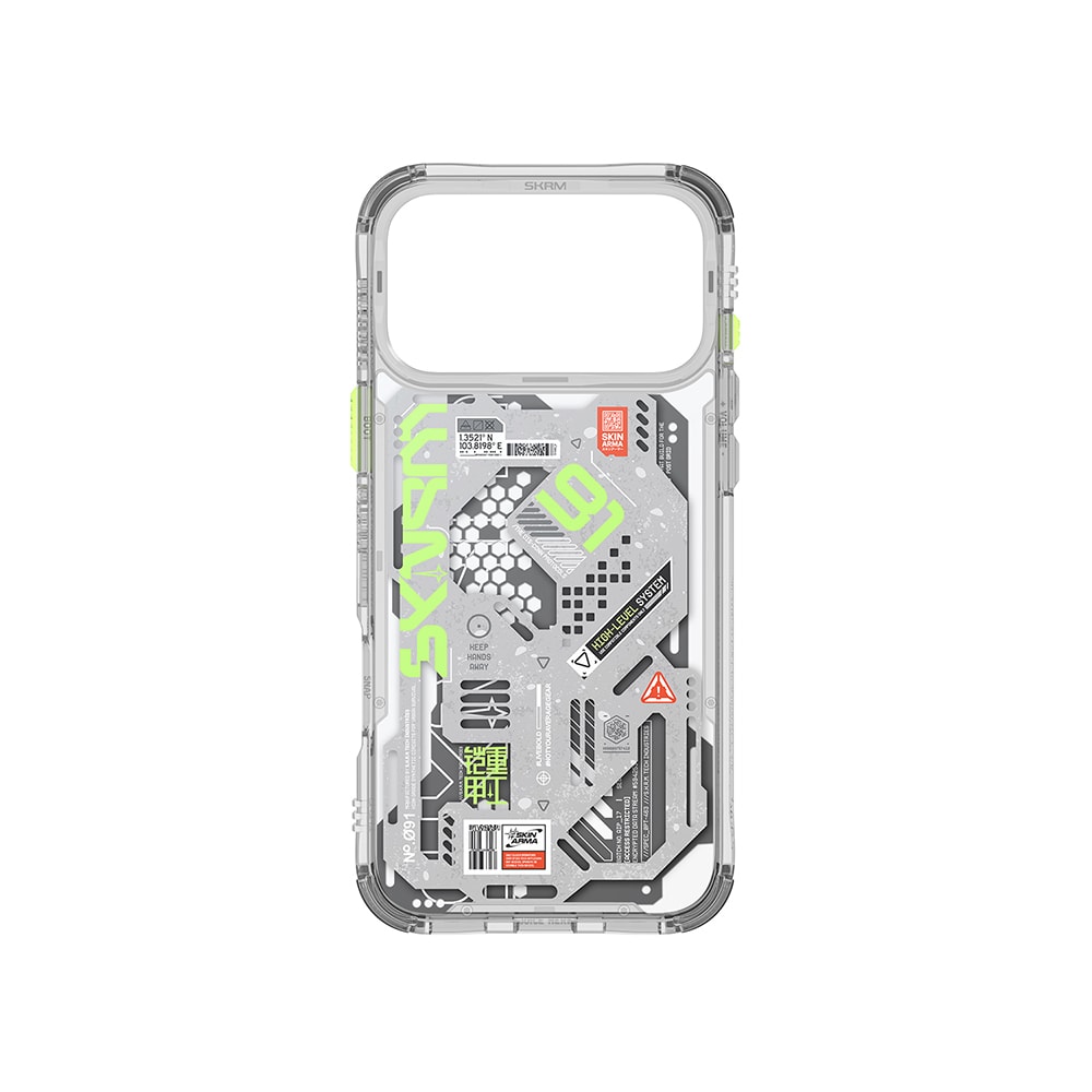 Apple iPhone 17 Pro Max Kılıf Desenli Airbag Tasarımlı Skinarma Spectra Kapak