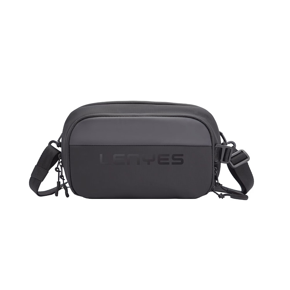 Lenyes LB561 Su Geçirmez Aşınmaya ve Çizilmeye Dayanıklı Çapraz Vücut Askılı Aksesuar Çantası 25.5cm