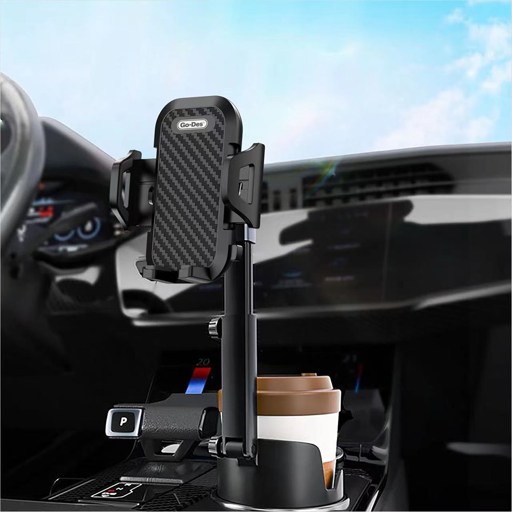 Go Des GD-HD255 M-safe 360 Derece Dönebilen Bardaklık Tasarım Telefon Tutucu
