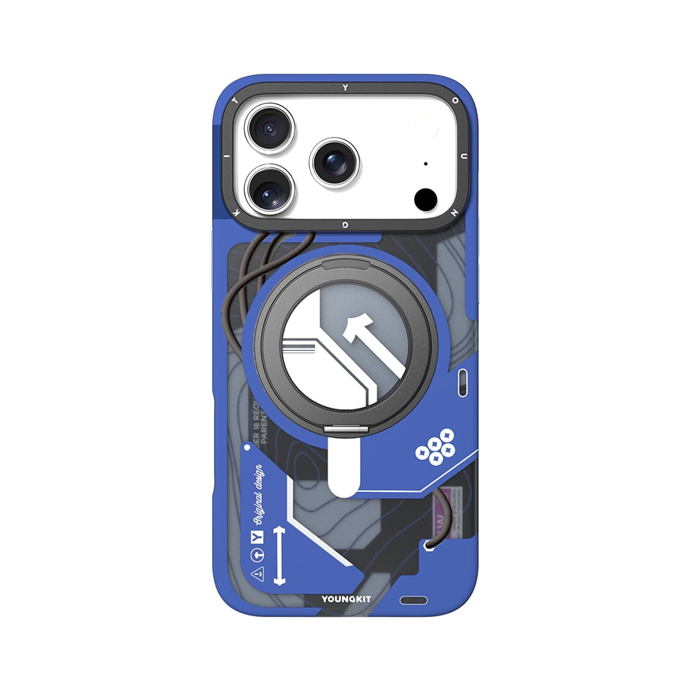 Apple iPhone 17 Pro Max Kılıf M-safe Şarj Özellikli Youngkit Starship Serisi Kapak image