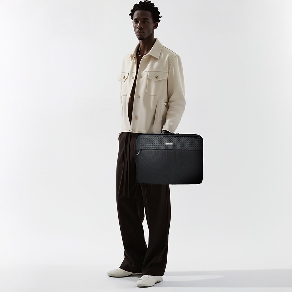 Lenyes LB556 Voyagers Serisi 1200D Su Geçirmez 15-16 inç Laptop Çantası