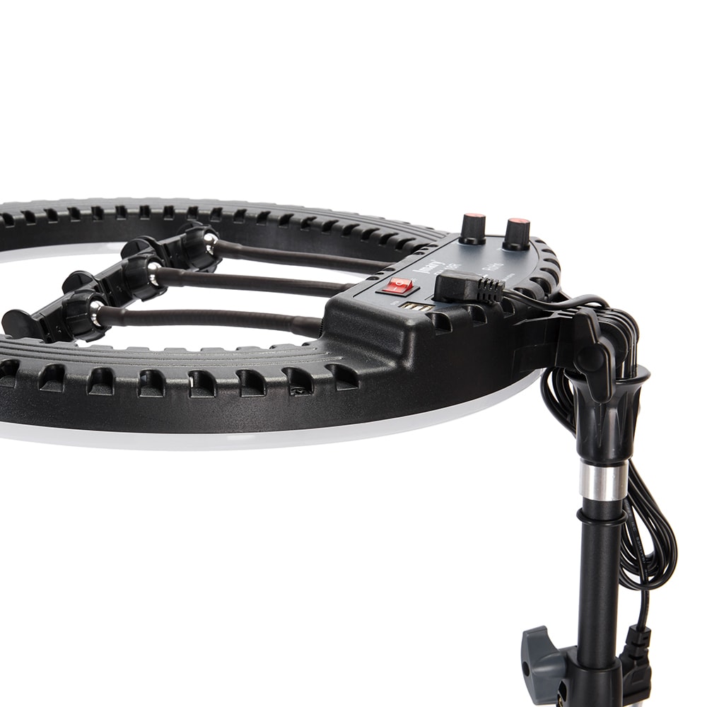 Jmary FM-18R Uzaktan Kumandalı 43cm Işıklı Telefon Tutucu Ring Light